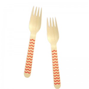 Fork - Chevron Red